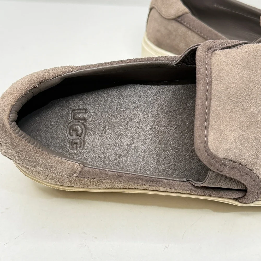 UGG Jass Sneakers Brown Suede Platform Slip On 1106545 Womens Sz 5.5 Loafer
